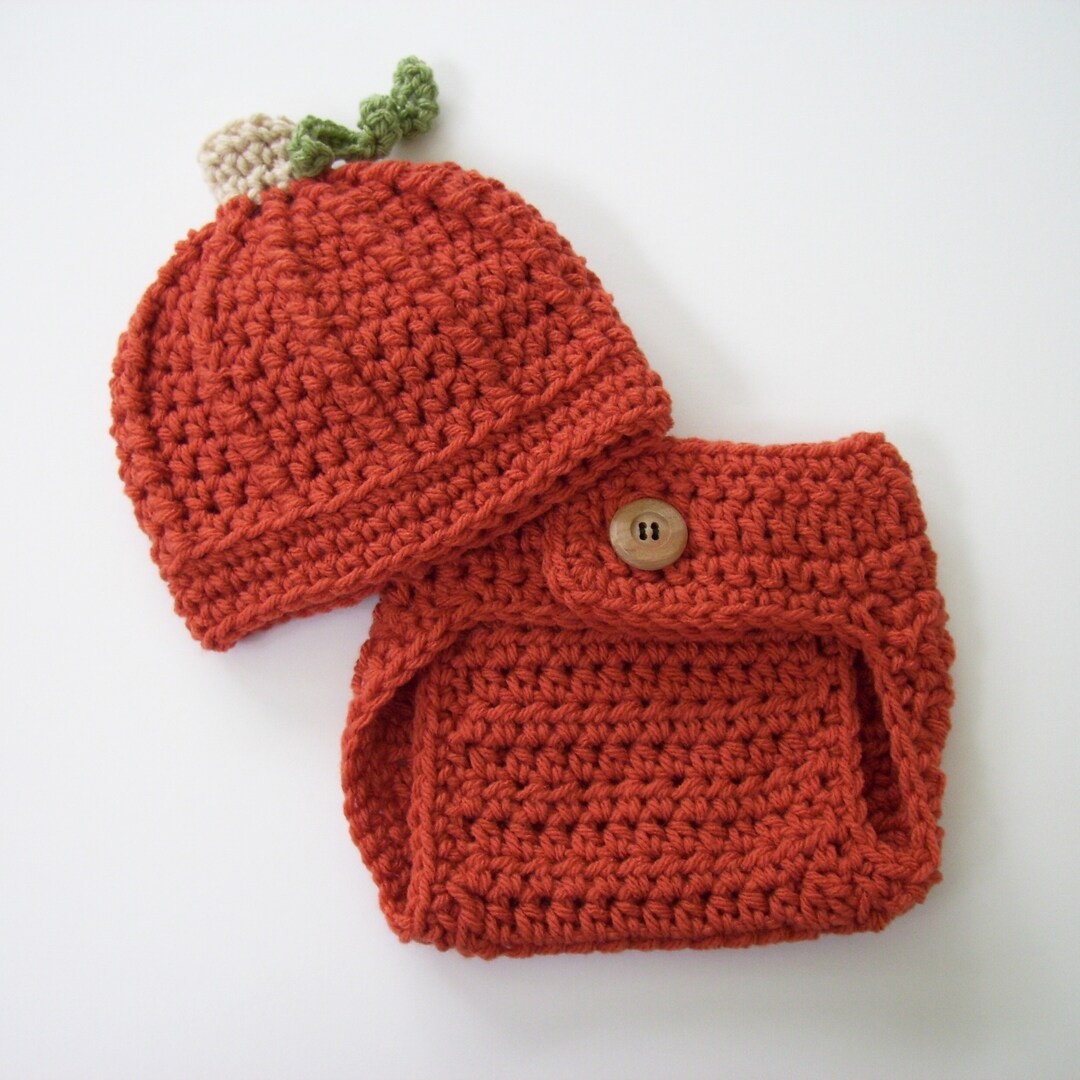 Newborn Baby Pumpkin Outfit, Halloween Costume, Halloween